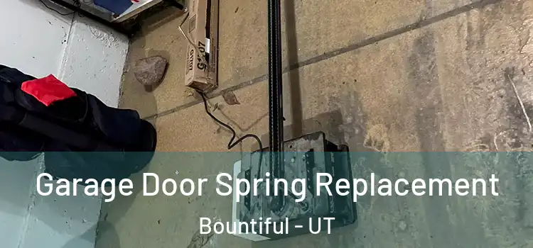  Garage Door Spring Replacement Bountiful - UT